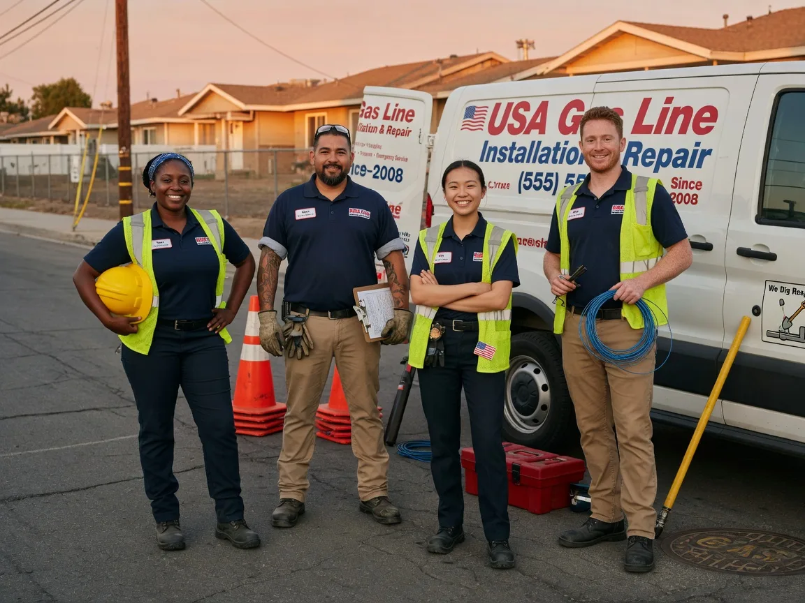Gas Line Installation company in Long Lake, SD